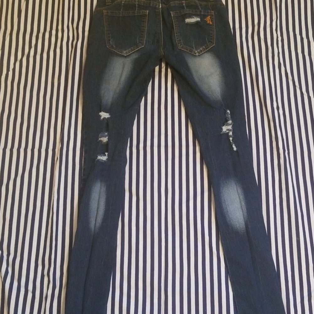 Blue Ripped jeans - Picture 2 of 2